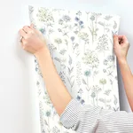 Chesapeake Bergamot wallpaper, color Sea Green, SKU 4134-72502
