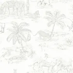 Chesapeake Boheme wallpaper, color Platinum, SKU 4060-347692