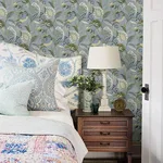 Chesapeake Bohemian - Blue Wallpaper | Buy Online Chesapeake Bohemian wallpaper, color Blue, SKU 3125-72300