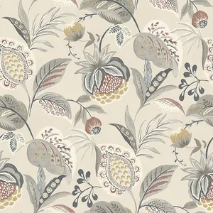 Chesapeake Bohemian wallpaper, color Grey, SKU 3125-72304