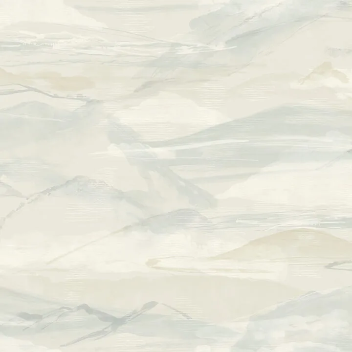 Chesapeake Bozeman Mountains wallpaper, color Sky Blue, SKU 4142-72625