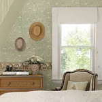 Chesapeake Dixie wallpaper, color Aqua, SKU CTR44107