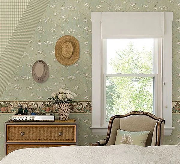 Chesapeake Dixie wallpaper, color Aqua, SKU CTR44107