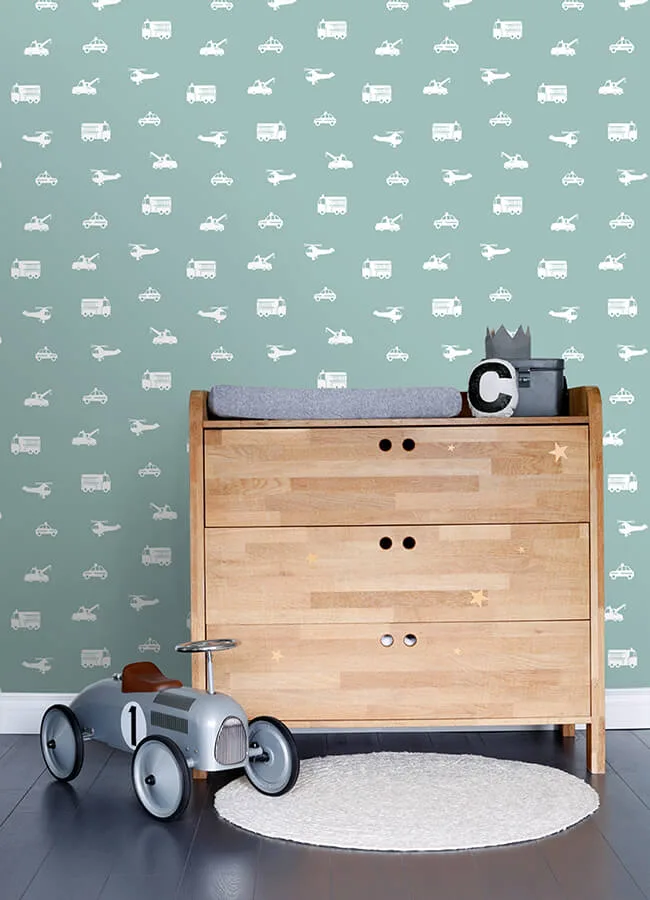 Chesapeake Briony wallpaper, color Blue, SKU 4060-128864