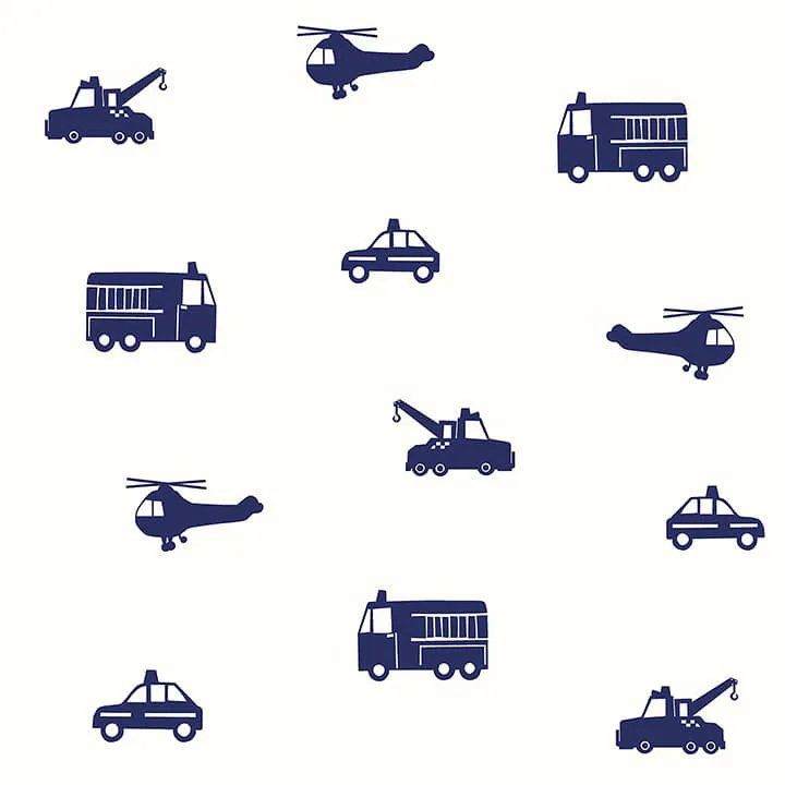 Chesapeake Briony wallpaper, color Navy, SKU 4060-137321