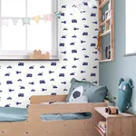 Chesapeake Briony - Navy Wallpaper | Buy Online Chesapeake Briony wallpaper, color Navy, SKU 4060-137321