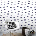 Chesapeake Briony - Navy Wallpaper | Buy Online Chesapeake Briony wallpaper, color Navy, SKU 4060-137321
