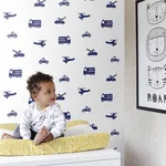 Chesapeake Briony - Navy Wallpaper | Buy Online Chesapeake Briony wallpaper, color Navy, SKU 4060-137321