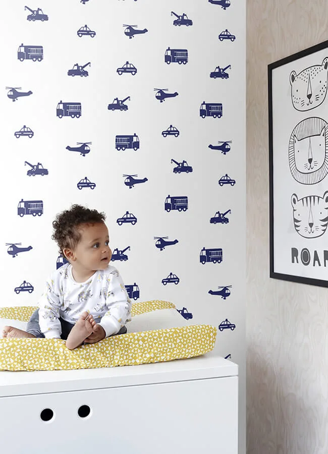 Chesapeake Briony - Navy Wallpaper | Buy Online Chesapeake Briony wallpaper, color Navy, SKU 4060-137321
