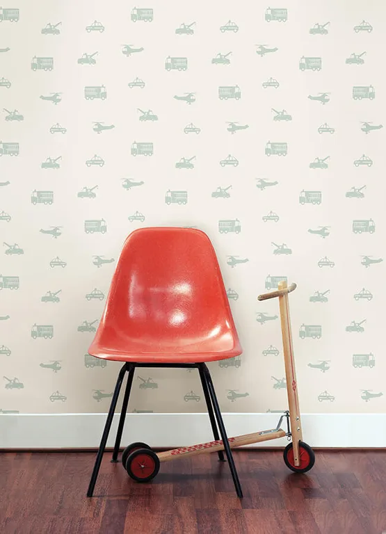 Chesapeake Briony wallpaper, color Sage, SKU 4060-128856