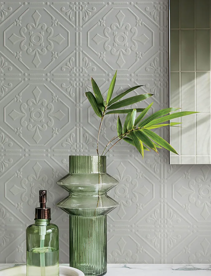 Chesapeake Brooklyn - White Wallpaper | Buy Online Chesapeake Brooklyn wallpaper, color White, SKU 4134-93996