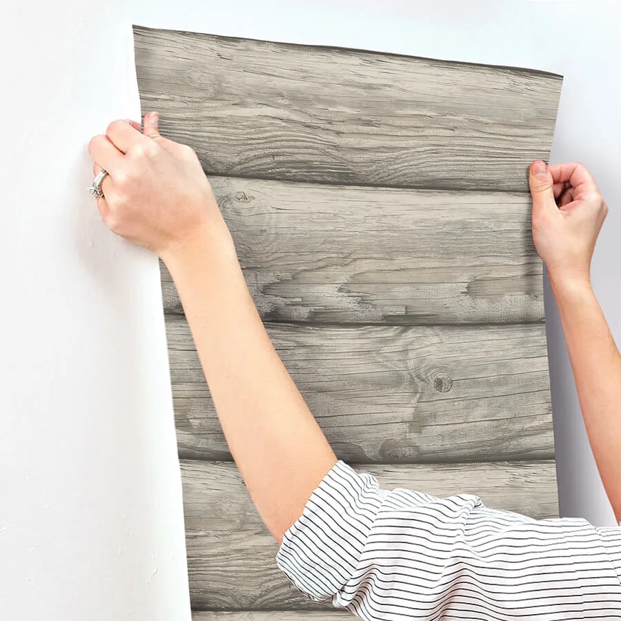 Chesapeake Bunkhouse - Ash Wallpaper | Buy Online Chesapeake Bunkhouse wallpaper, color Ash, SKU 4142-72619