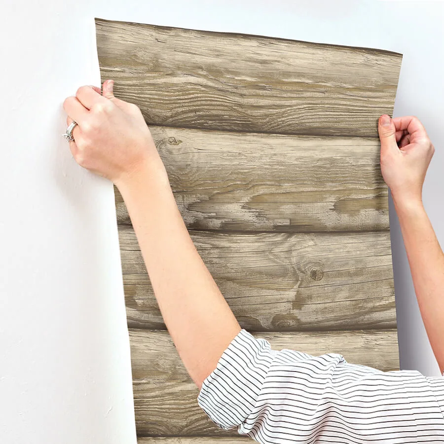 Chesapeake Bunkhouse - Light Brown Wallpaper | Buy Online Chesapeake Bunkhouse wallpaper, color Light Brown, SKU 4142-72617