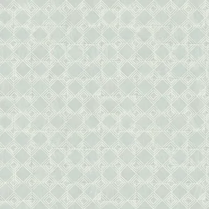 Chesapeake Button Block wallpaper, color Aqua, SKU 3125-72308