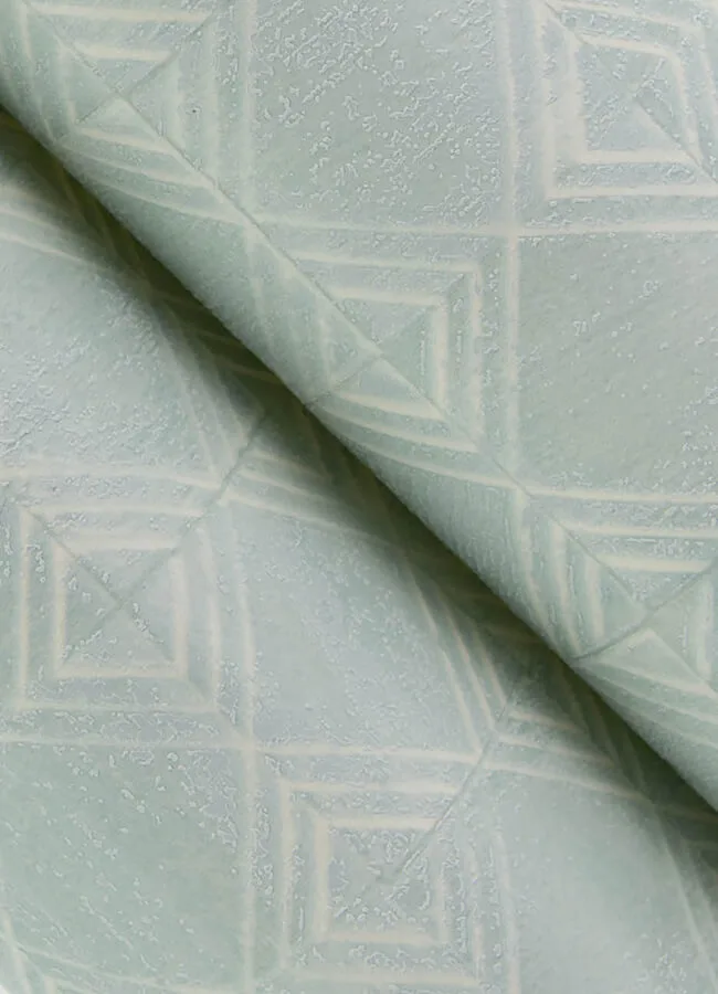 Chesapeake Button Block wallpaper, color Aqua, SKU 3125-72308