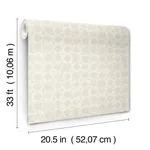Chesapeake Button Block - Light Grey Wallpaper | Buy Online Chesapeake Button Block wallpaper, color Light Grey, SKU 3125-72309
