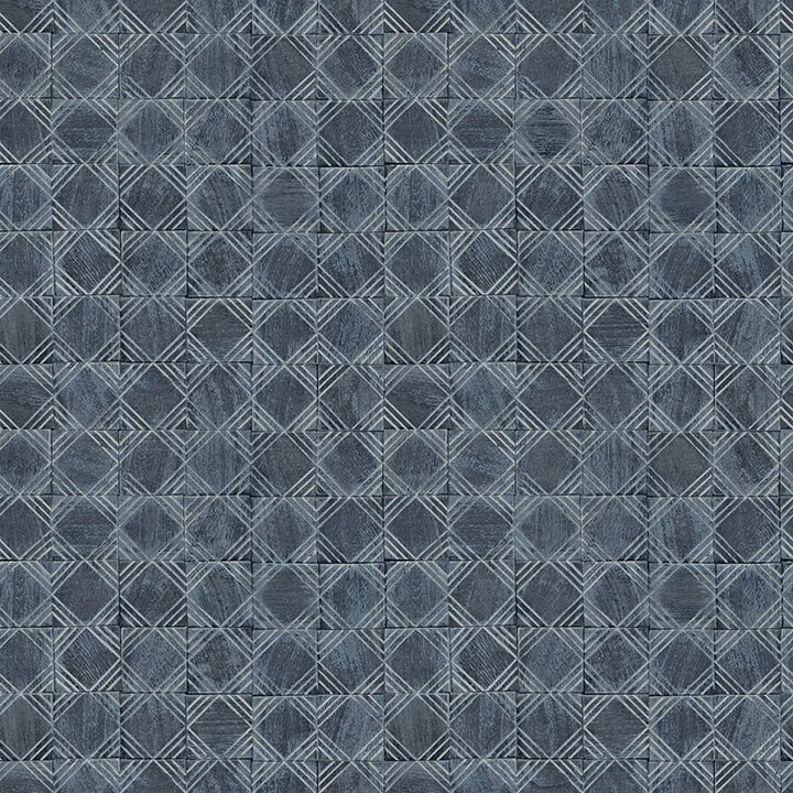 Chesapeake Button Block wallpaper, color Navy, SKU 3125-72306