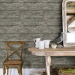 Chesapeake Cabin - Charcoal Wallpaper | Buy Online Chesapeake Cabin wallpaper, color Charcoal, SKU 3124-13972
