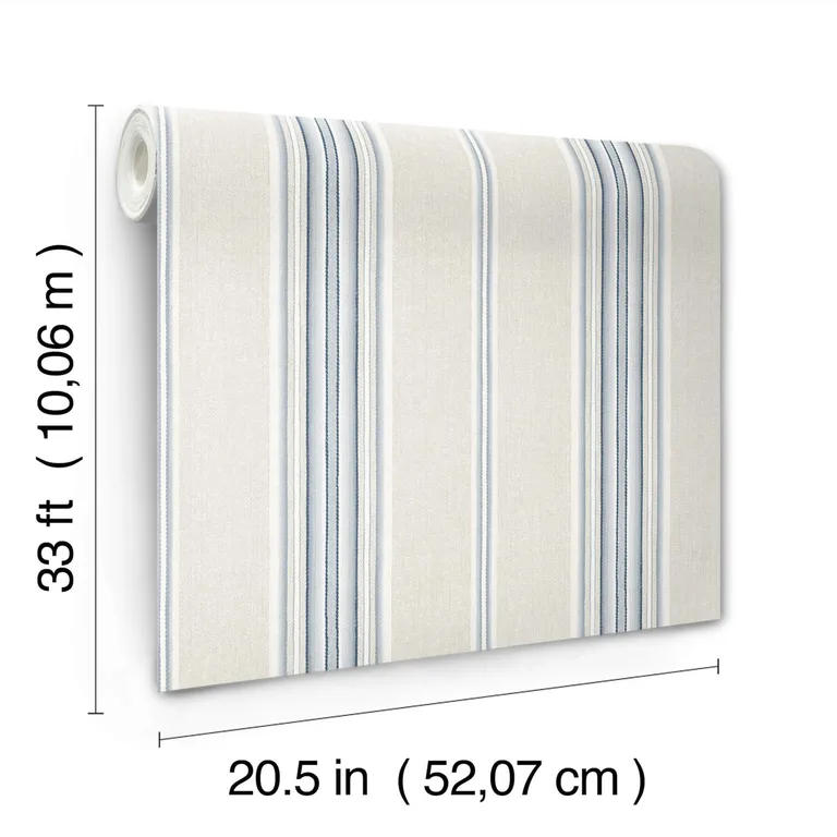 Chesapeake Calvados wallpaper, color Blue, SKU 4169-83123