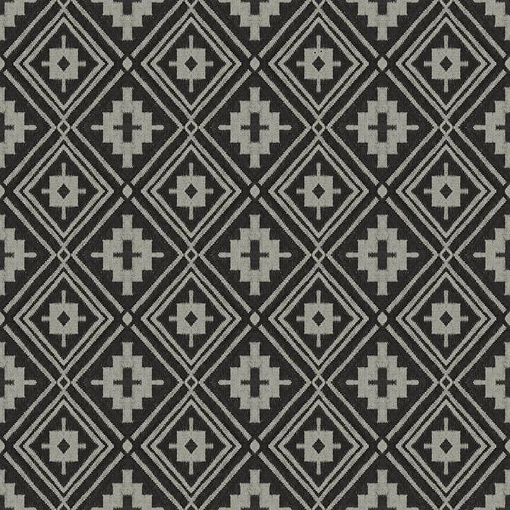 Chesapeake Camp Blanket wallpaper, color Black, SKU 4142-72656