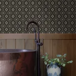 Chesapeake Camp Blanket - Black Wallpaper | Buy Online Chesapeake Camp Blanket wallpaper, color Black, SKU 4142-72656