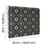 Chesapeake Camp Blanket - Black Wallpaper | Buy Online Chesapeake Camp Blanket wallpaper, color Black, SKU 4142-72656