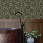 Chesapeake Camp Blanket - Green Wallpaper | Buy Online Chesapeake Camp Blanket wallpaper, color Green, SKU 4142-72658