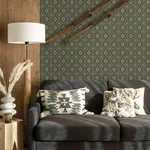 Chesapeake Camp Blanket - Green Wallpaper | Buy Online Chesapeake Camp Blanket wallpaper, color Green, SKU 4142-72658