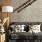 Chesapeake Camp Blanket - Silver Wallpaper | Buy Online Chesapeake Camp Blanket wallpaper, color Silver, SKU 4142-72659