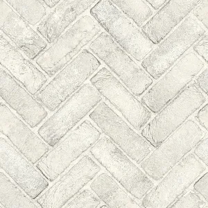 Chesapeake Canelle wallpaper, color White, SKU 4134-72532