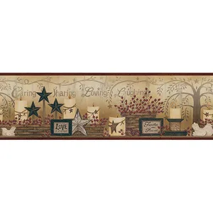 Chesapeake  wallpaper, color Dark Red, SKU CCB2281