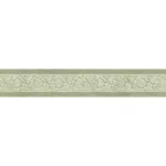 Chesapeake Carved Floral Border wallpaper, color Green, SKU 4148-14501
