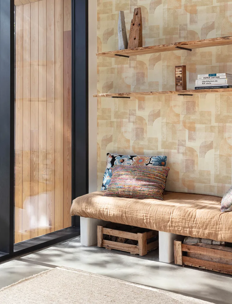 Chesapeake Cassandra wallpaper, color Rust, SKU 4191-83033