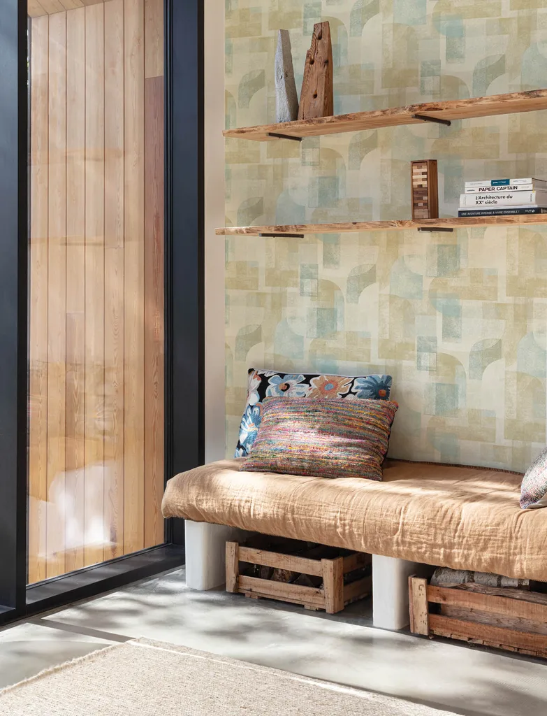 Chesapeake Cassandra wallpaper, color Teal, SKU 4191-83031