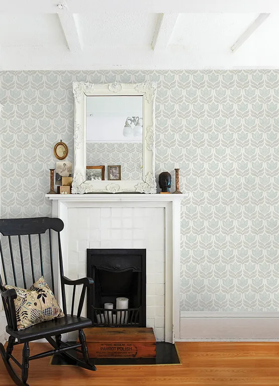 Chesapeake Cathal wallpaper, color Aqua, SKU 3125-72344