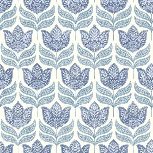 Chesapeake Cathal wallpaper, color Blue, SKU 3125-72345