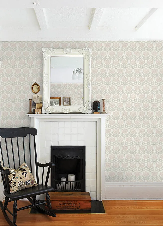 Chesapeake Cathal wallpaper, color Blush, SKU 3125-72346