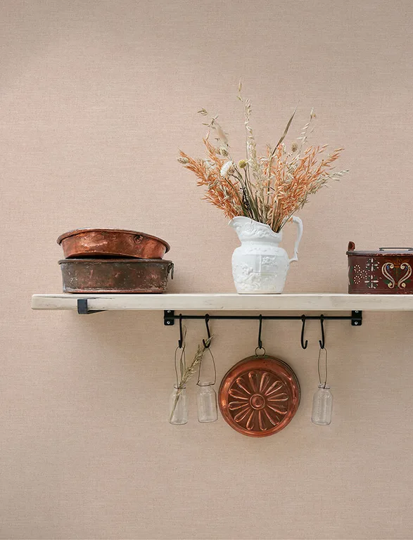 Chesapeake Chambray wallpaper, color Blush, SKU 4134-72555