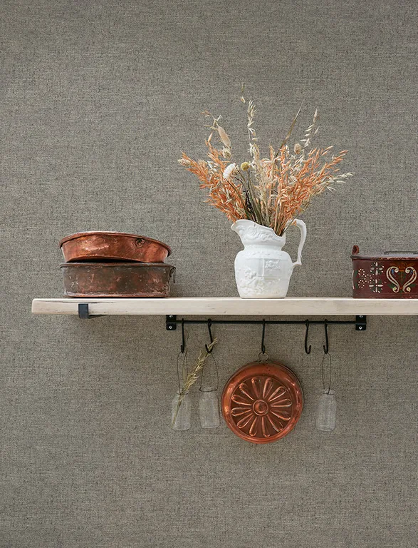 Chesapeake Chambray wallpaper, color Grey, SKU 4134-72556