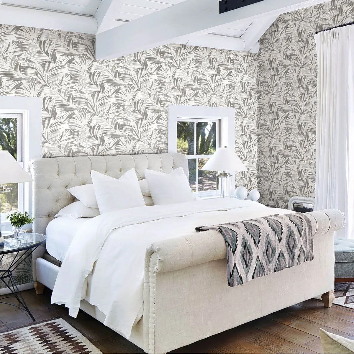 Chesapeake Chaparral wallpaper, color Grey, SKU 3120-13713