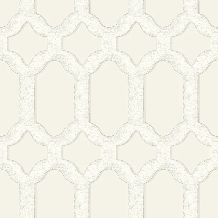 Chesapeake Chervil wallpaper, color Cream, SKU 4134-72541