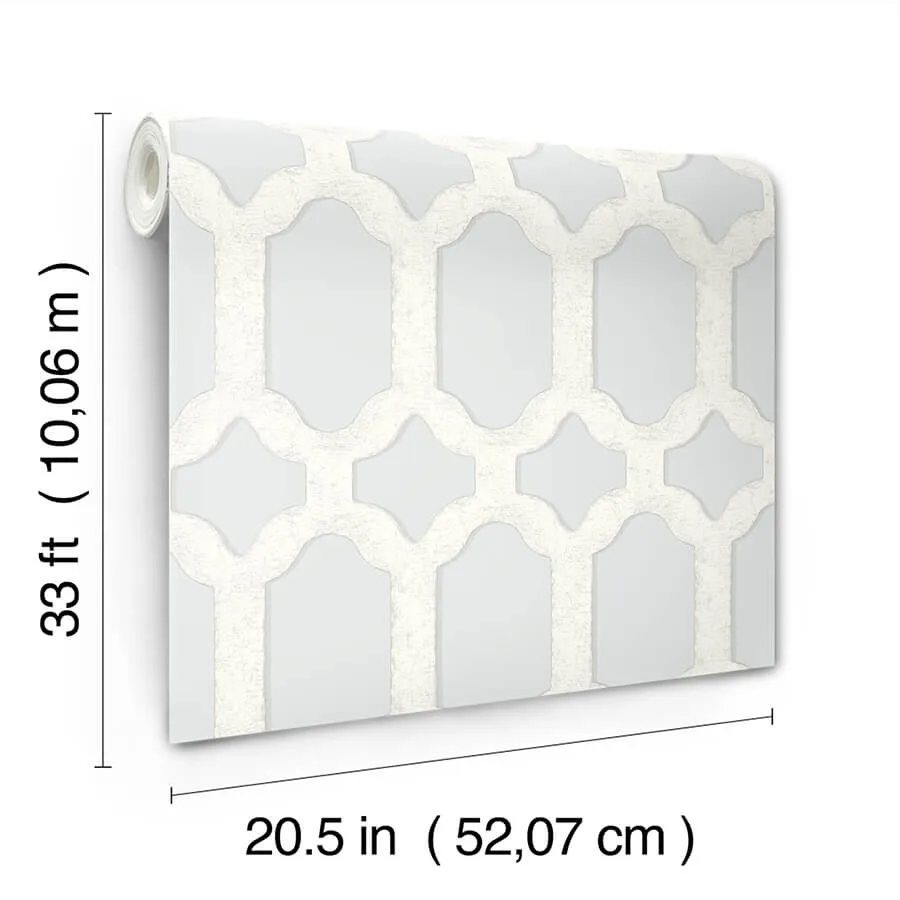 Chesapeake Chervil - Sky Blue Wallpaper | Buy Online Chesapeake Chervil wallpaper, color Sky Blue, SKU 4134-72543