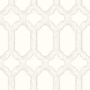 Chesapeake Chervil wallpaper, color White, SKU 4134-72542
