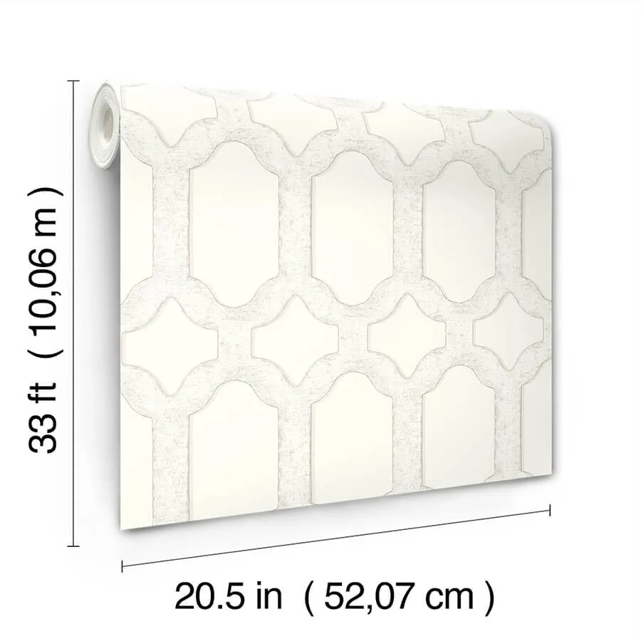 Chesapeake Chervil - White Wallpaper | Buy Online Chesapeake Chervil wallpaper, color White, SKU 4134-72542