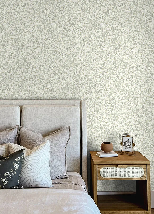 Chesapeake Chrysantha - Sage Wallpaper | Buy Online Chesapeake Chrysantha wallpaper, color Sage, SKU 4148-27444