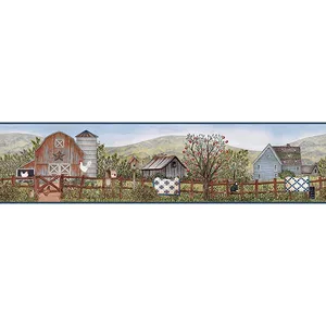 Chesapeake Clarksville wallpaper, color Blue, SKU 3119-13572B
