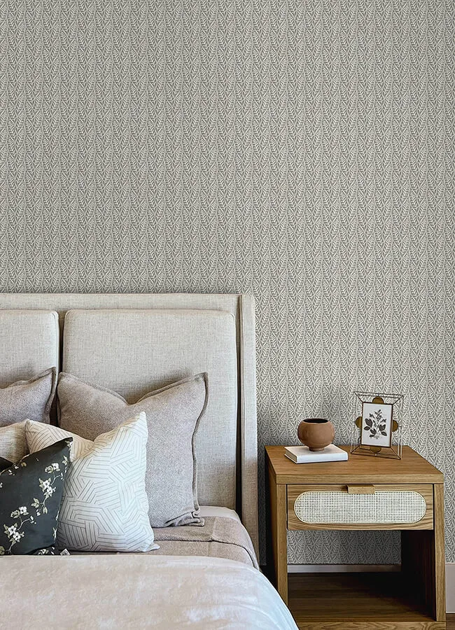 Chesapeake Coleus - Charcoal Wallpaper | Buy Online Chesapeake Coleus wallpaper, color Charcoal, SKU 4148-27468
