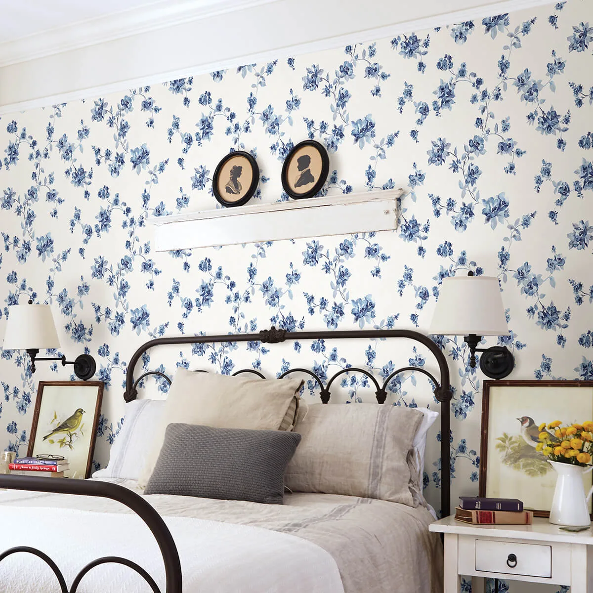 Chesapeake Cyrus wallpaper, color Blueberry, SKU 3123-24481