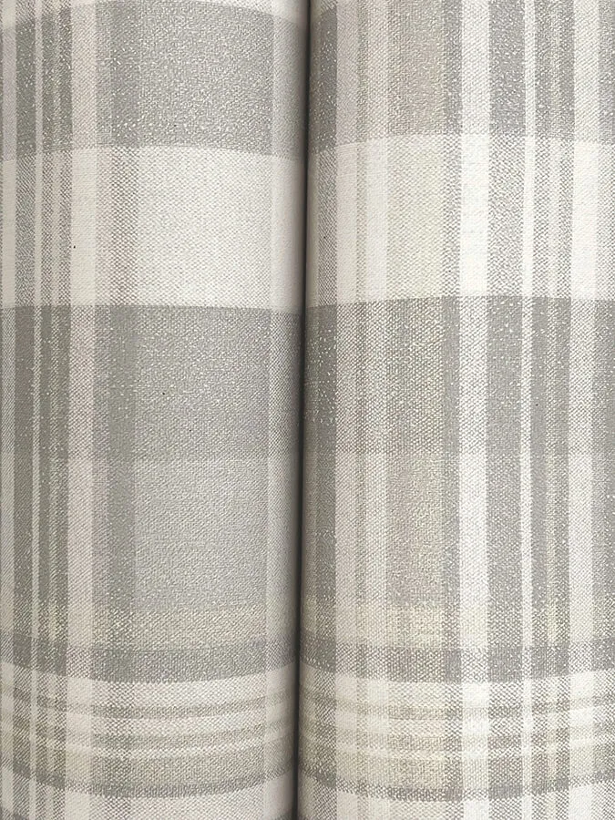 Chesapeake Dutton Plaid - Grey Wallpaper | Buy Online Chesapeake Dutton Plaid wallpaper, color Grey, SKU 4142-72634
