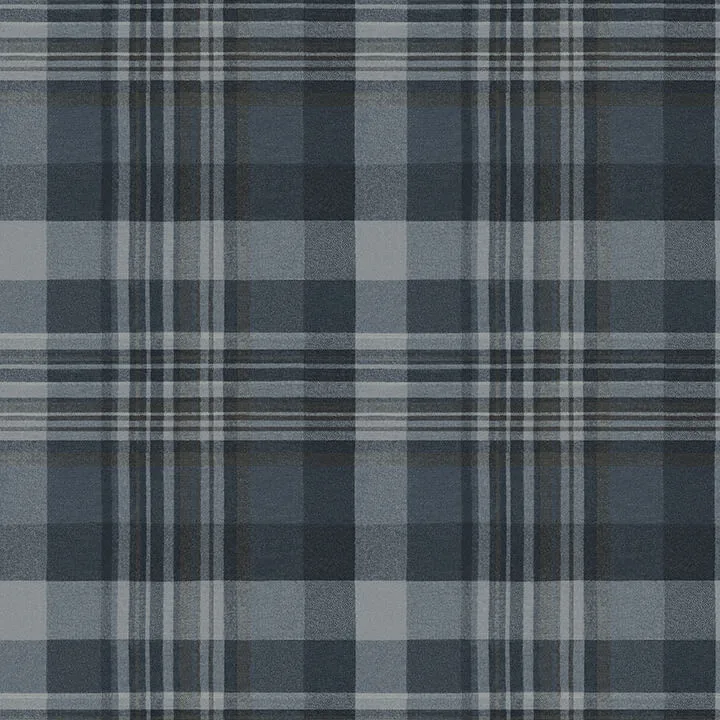 Chesapeake Dutton Plaid wallpaper, color Indigo, SKU 4142-72635